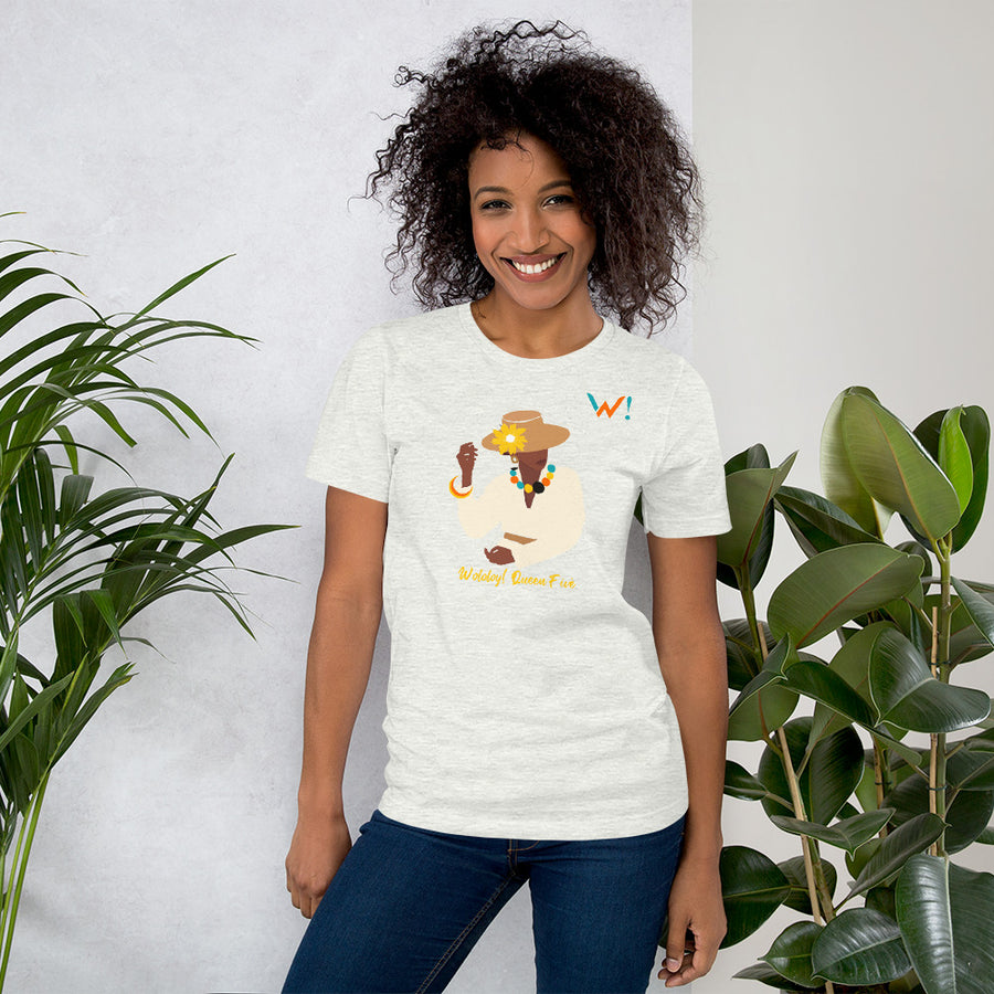Yellow: " Wololoy! Queen Fivè " - Unisex T-shirt