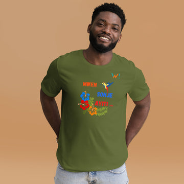 " Mwen Sonje Ayiti" - Unisex T-shirt