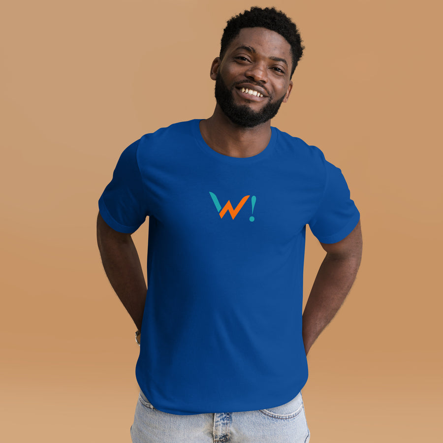 " W! " (front) - Wololoy! Adult Unisex T-shirt