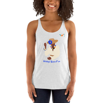 Blue: " Wololoy! Queen Fivè " - Women's Tank Top