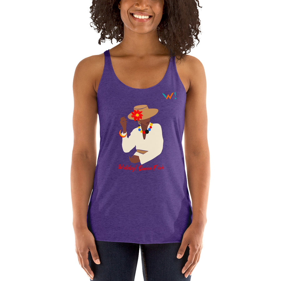 Red: " Wololoy! Queen Fivè " - Women's Tank Top