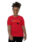 Black footprint: "Ti-Piti" Wololoy! kids/youth T-shirt