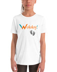 Gray footprint: "Ti-Piti" Wololoy! kids/youth T-shirt