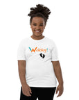 Black footprint: "Ti-Piti" Wololoy! kids/youth T-shirt